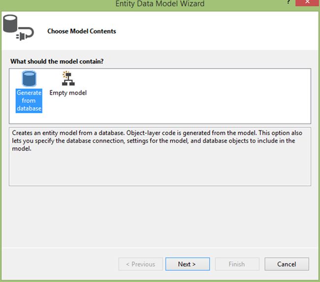 generate from database